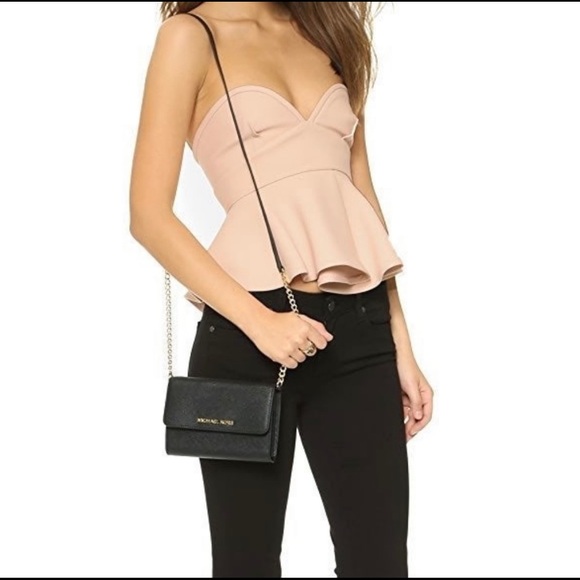Michael Kors Handbags - Michael Kors jet set travel crossbody bag small